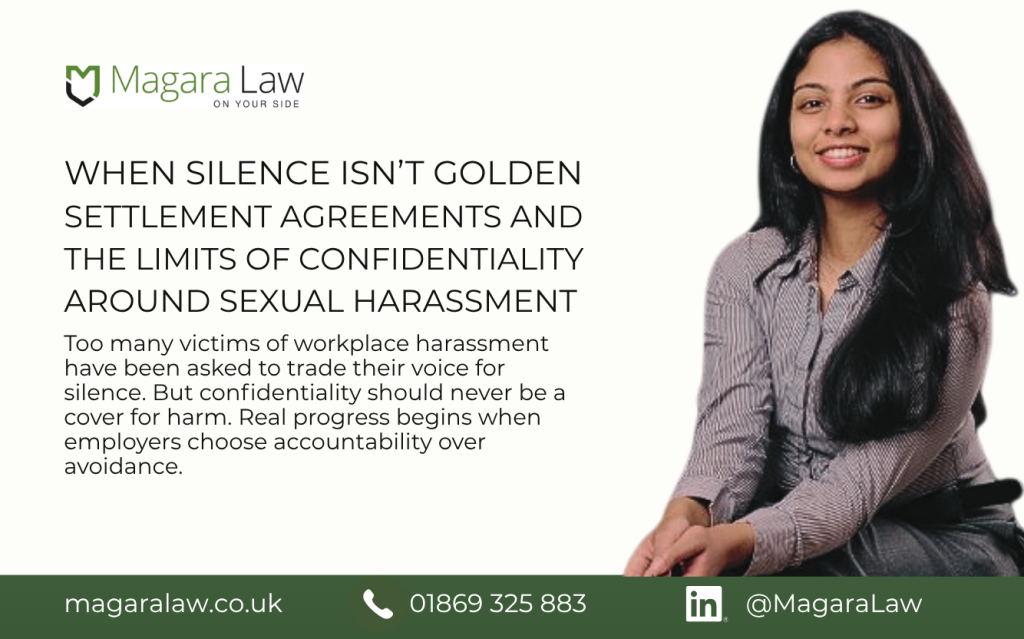 Settlement Agreements and the Limits of Confidentiality around Sexual Harassment.