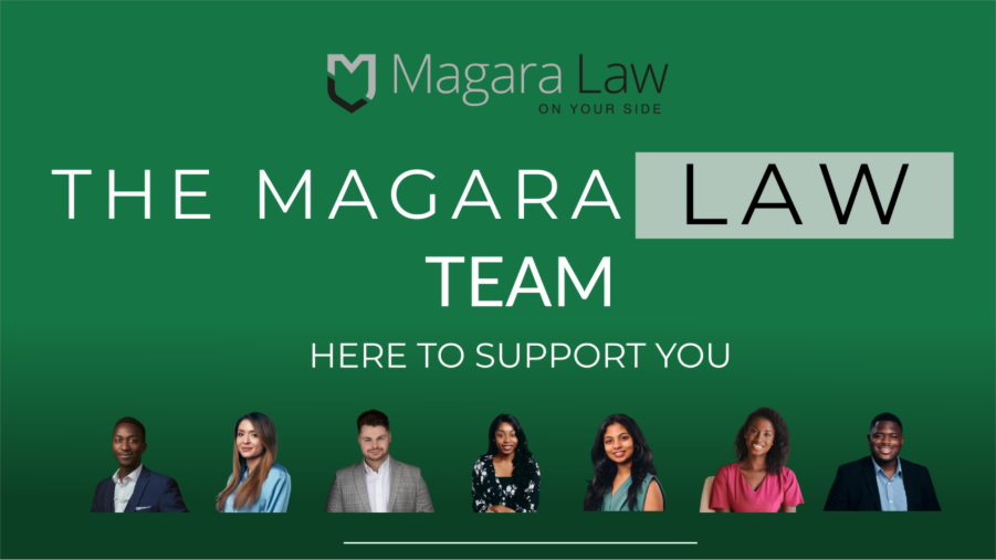 The Employment Law Solicitor and Operations Team at Magara Law.