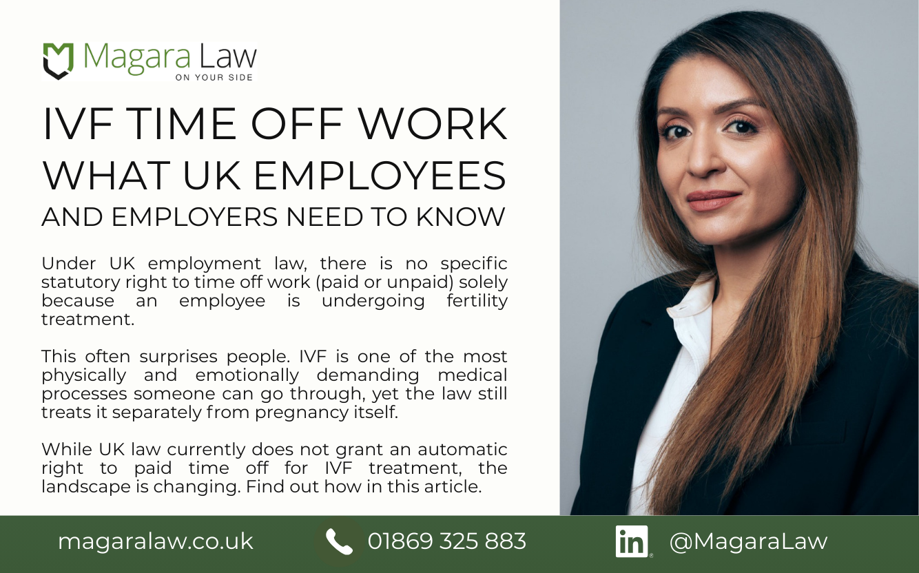 IVF Time Off Work article written by Shahrzad Seifi.
