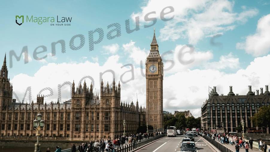 Menopause in the workplace laws in Britain.