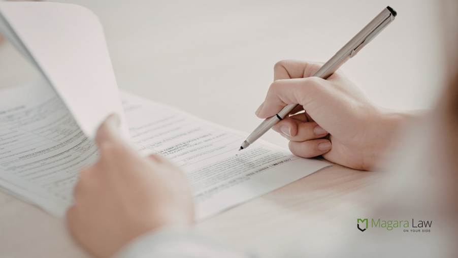 An employee deciding whether to agree to settle with their employer.