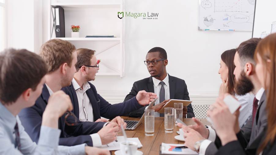 A HR team addressing systemic micro-bullying in the workplace.