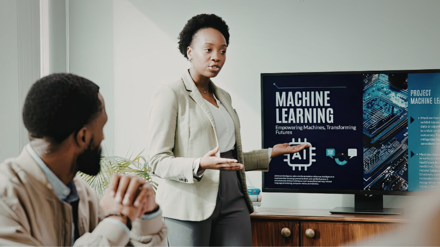 Using AI in recruitment to monitor staff.