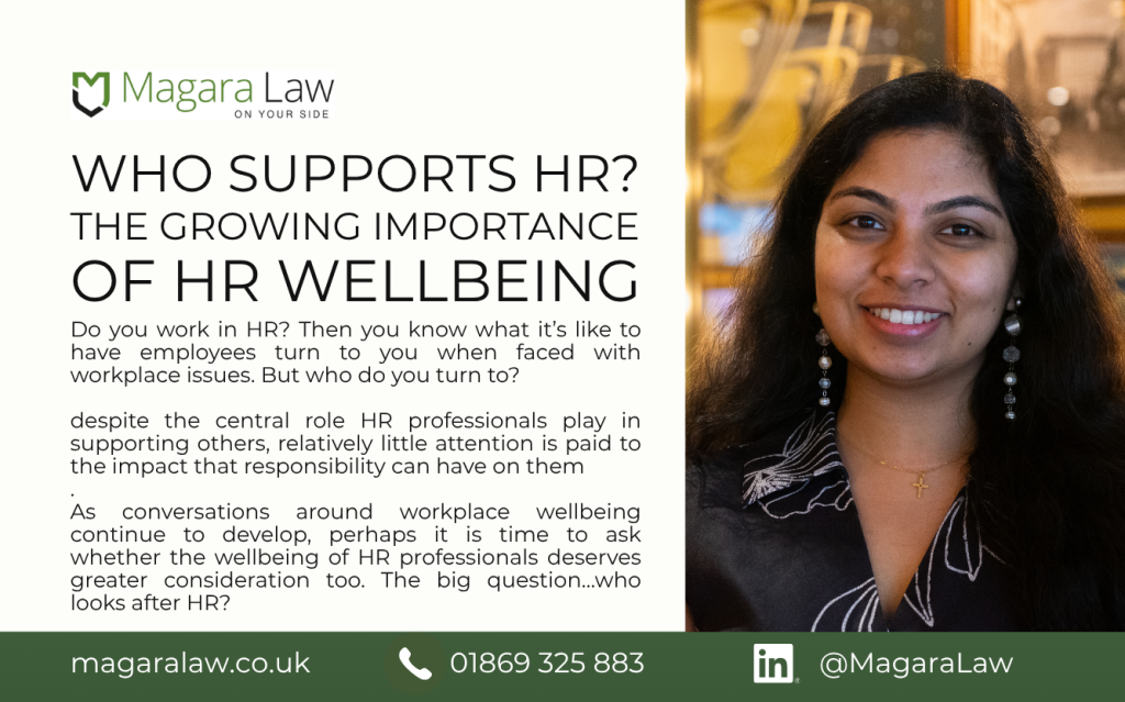 Who Supports HR? The Growing Importance of HR Wellbeing by Esther Peacock.