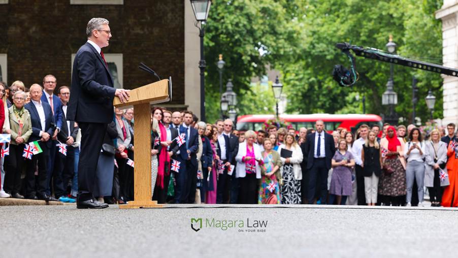 Keir Starmer announcing his resignation as Prime Minister. What will it mean for employment law.