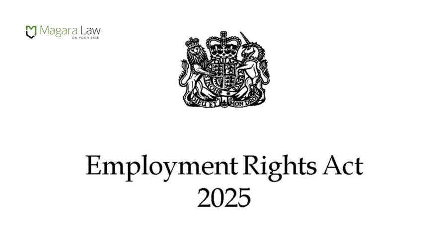 The cover of the Employment Rights Act amid Employment Law Reforms.
